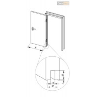 Isolporte Omega Drop-Down Seal | Concealed Acoustic & Smoke Control Door Seal – UAE Supply | DoorHub